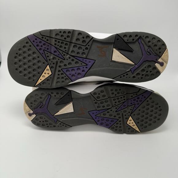 Nike Air Jordan 7 Retro GS Flint Gray DJ2777-100 Kids Size 5Y - Picture 9 of 11